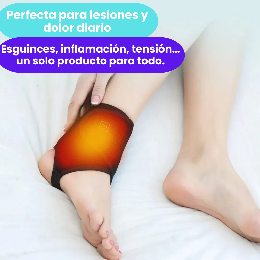 🔥 Tobillera Térmica Eléctrica 3 Niveles